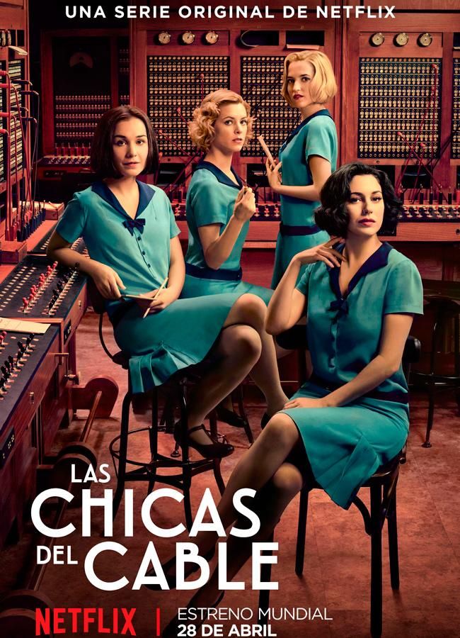 Cartel de 'Las chicas del Cable', de Netflix