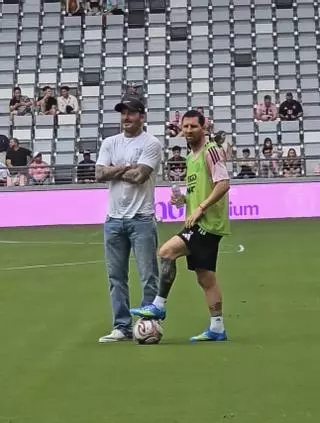 Inter Miami se entrena por primera vez en el Nu Stadium antes del histórico debut ante Austin