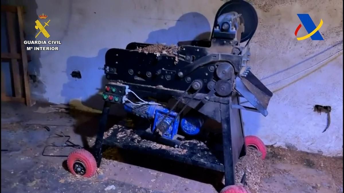 Operación Olivense-Tavasco de la Guardia Civil en Sevilla