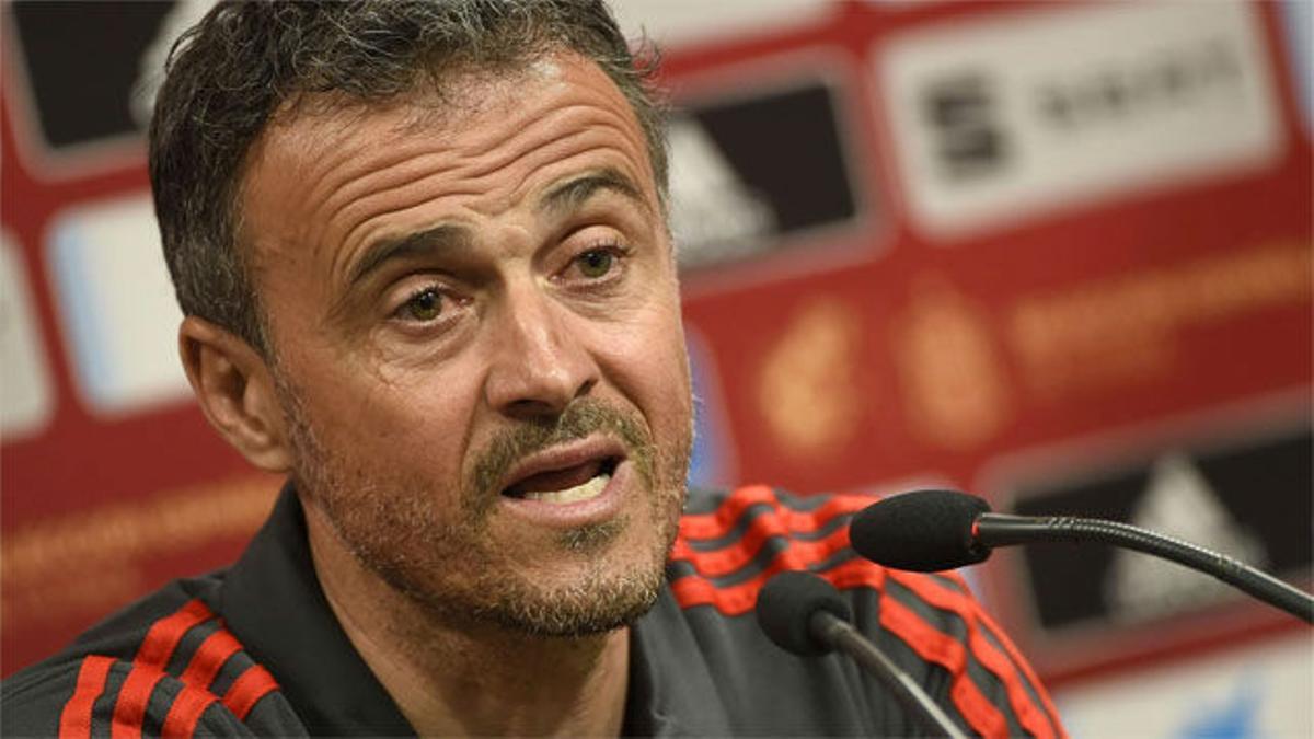 Luis Enrique: "No tengo un once tipo"