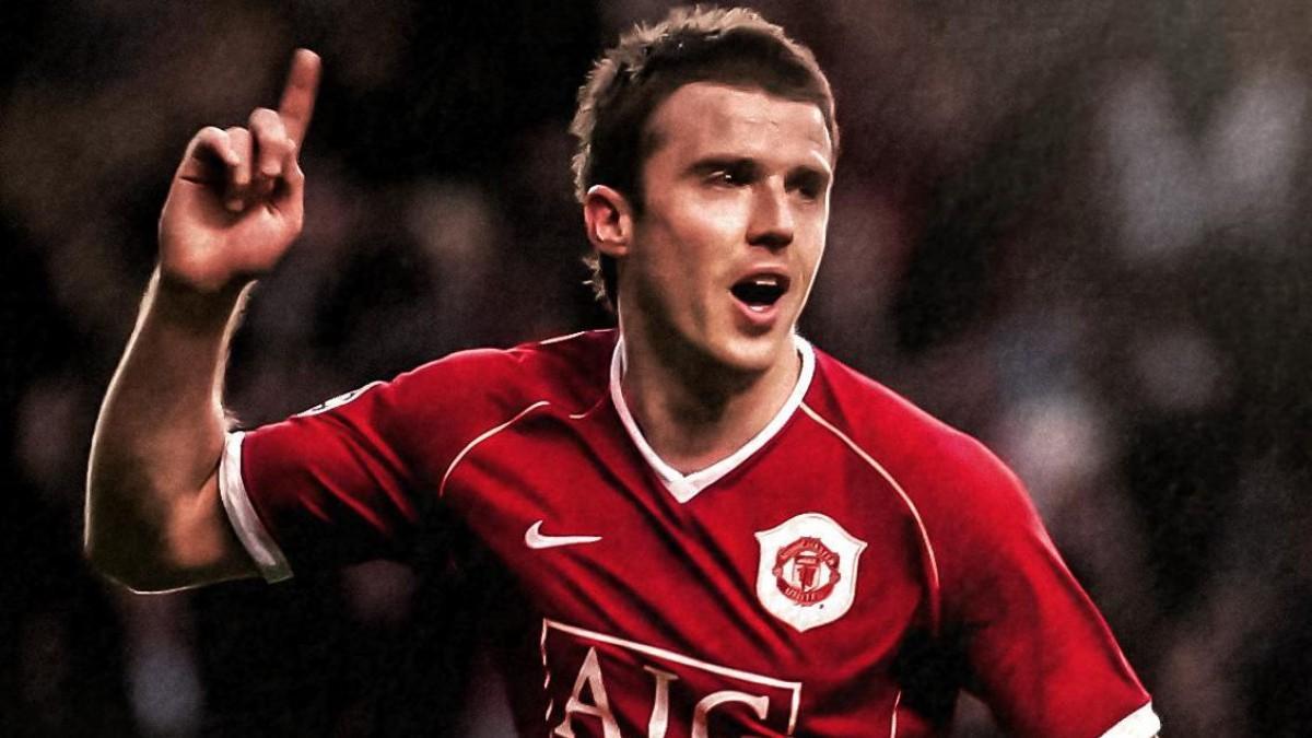 Michael Carrick, en su etapa como futbolista del United