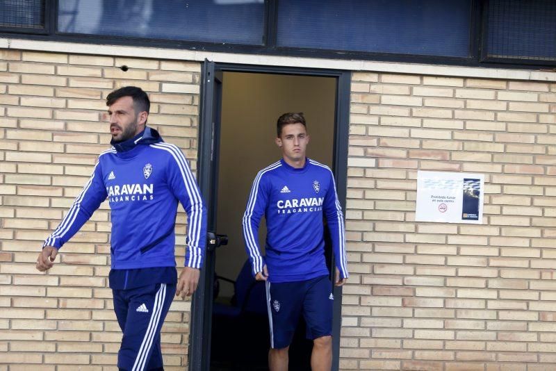 Entrenamiento del 15 de noviembre del Real Zaragoza