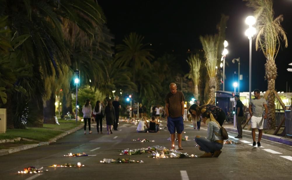 El dia després de la tragèdia a Niça