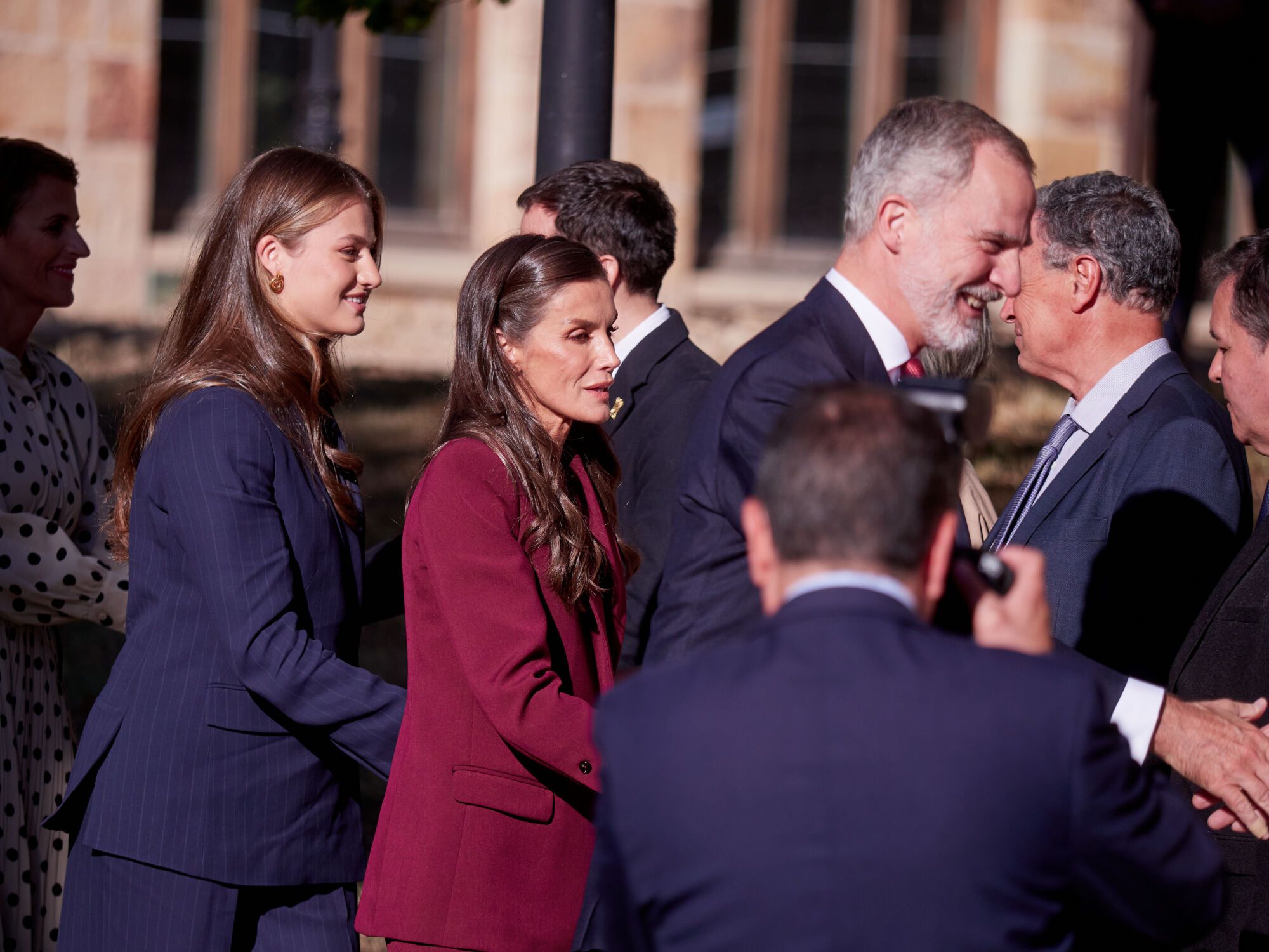 EN IMÁGENES: Leonor se da un baño de multitudes en su estreno como Princesa de Viana