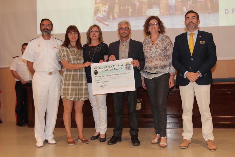 Entrega de donativos de la Ruta de las Fortalezas