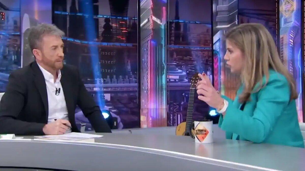 Pablo Motos y Marian Rojas en 'El Hormiguero'