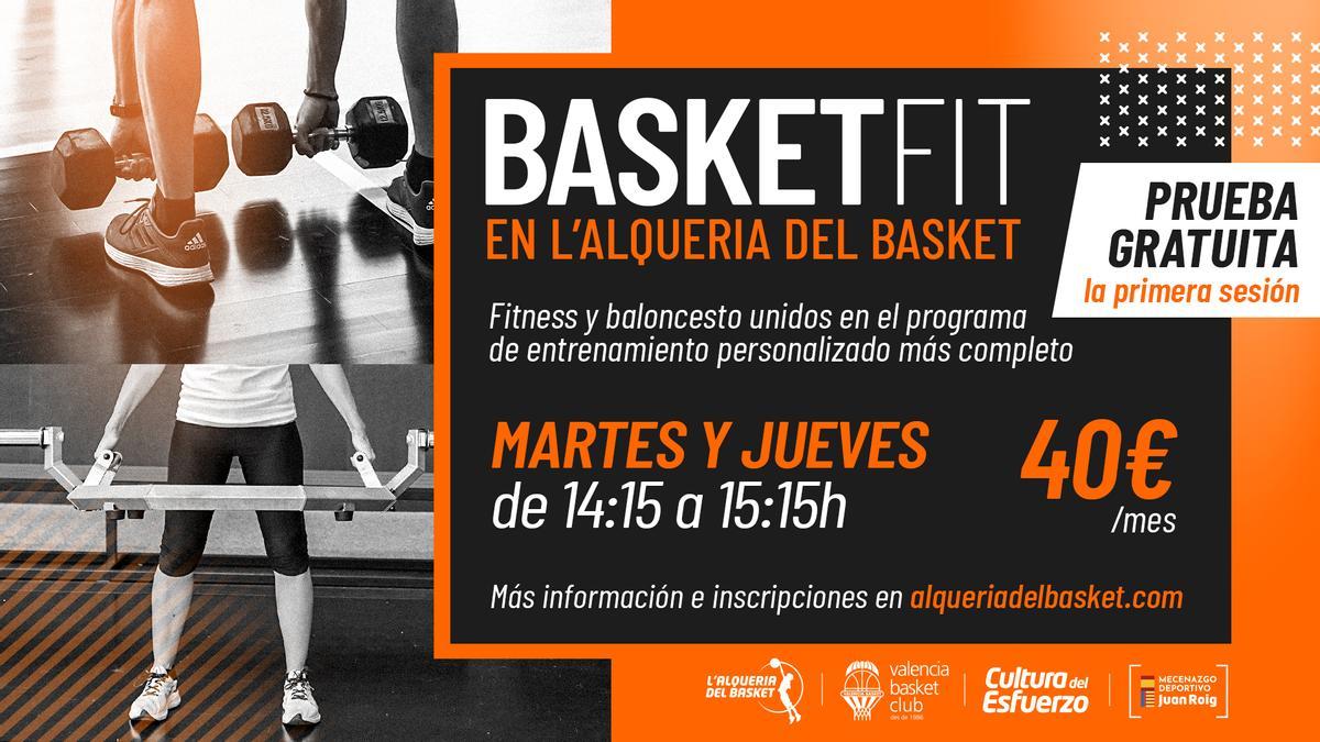 El Valencia Basket une fitness y baloncesto en L'Alqueria