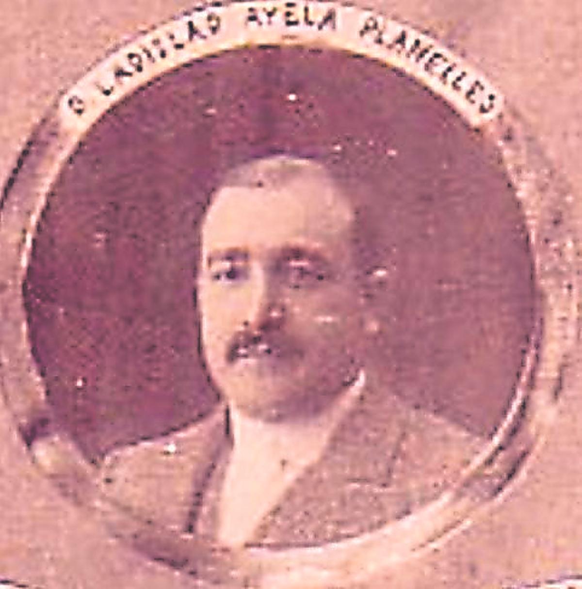Ladislao Ayela Planelles, 1914.