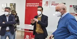 El PSPV defiende a Villar y expedienta a los siete ediles díscolos de San Vicente