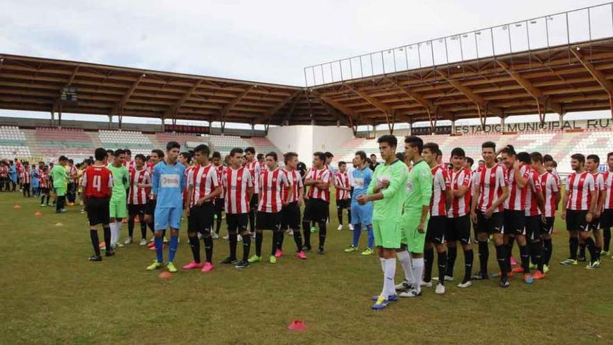 Canteranos rojiblancos, en el Ruta de la Plata.