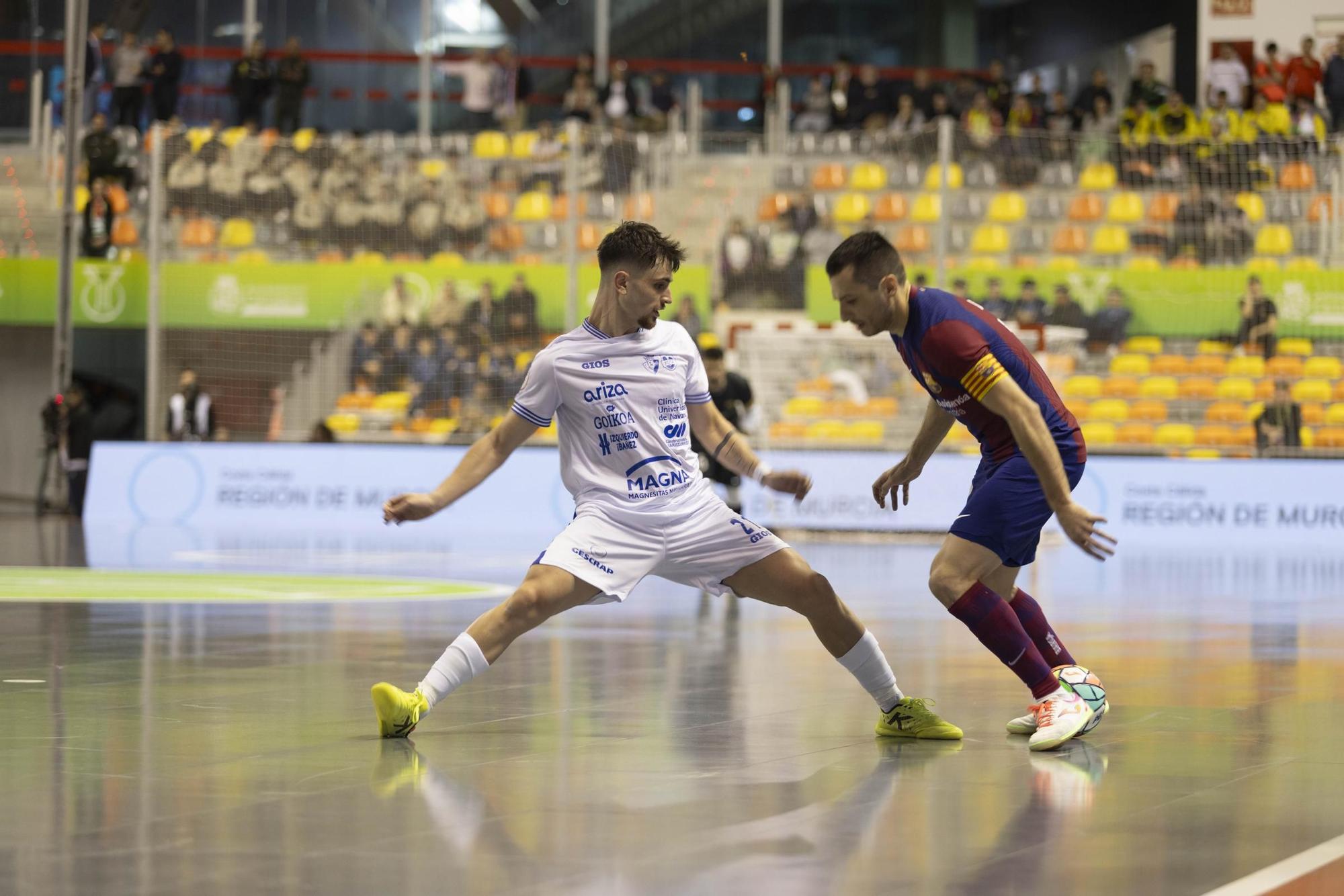 Las imágenes del Barça - Osasuna Magna en la Copa de España de Cartagena