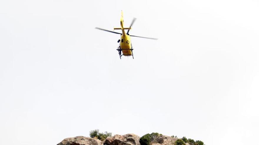 Imatge d&#039;un helicòpter de rescar