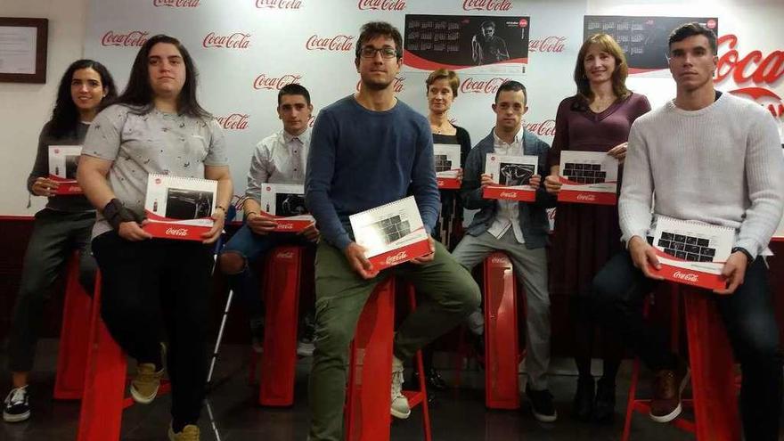 Coca Cola presenta su calendario &#039;Galego e campións&#039; 2018