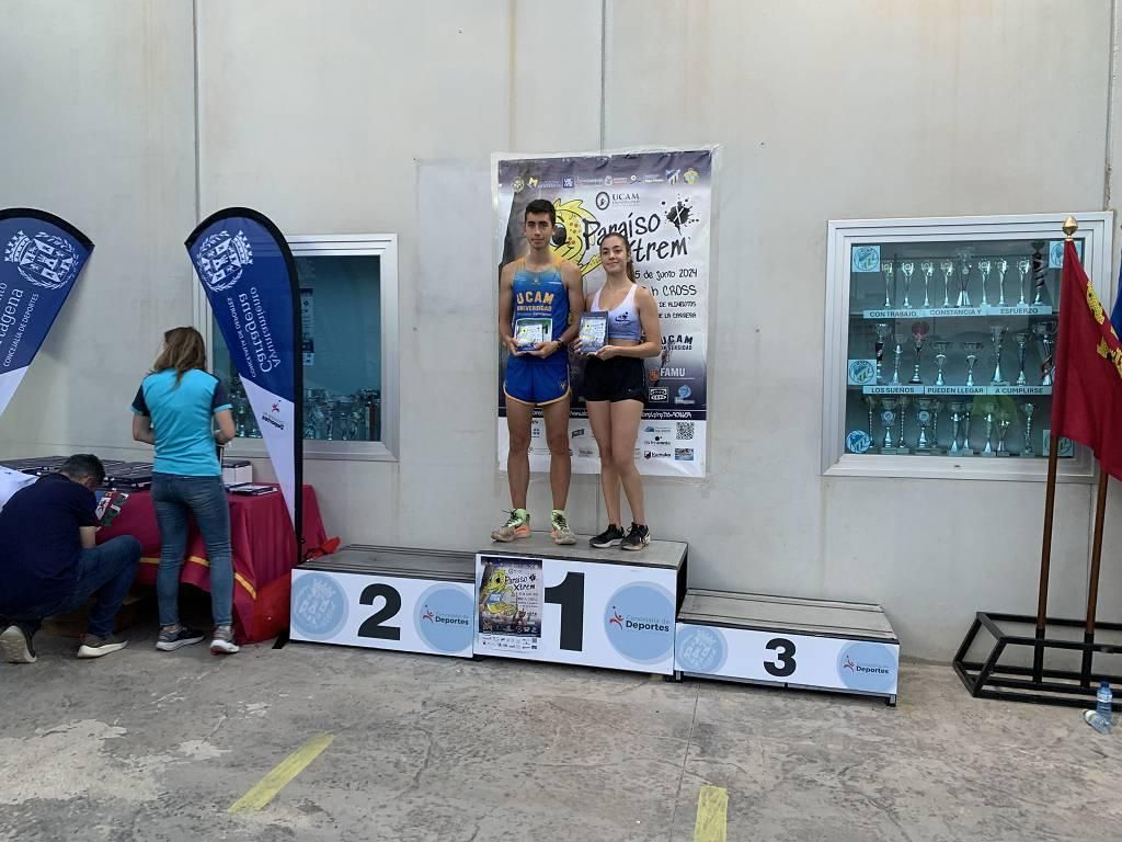 Entrega de premios del Cross Paraíso Xtreme