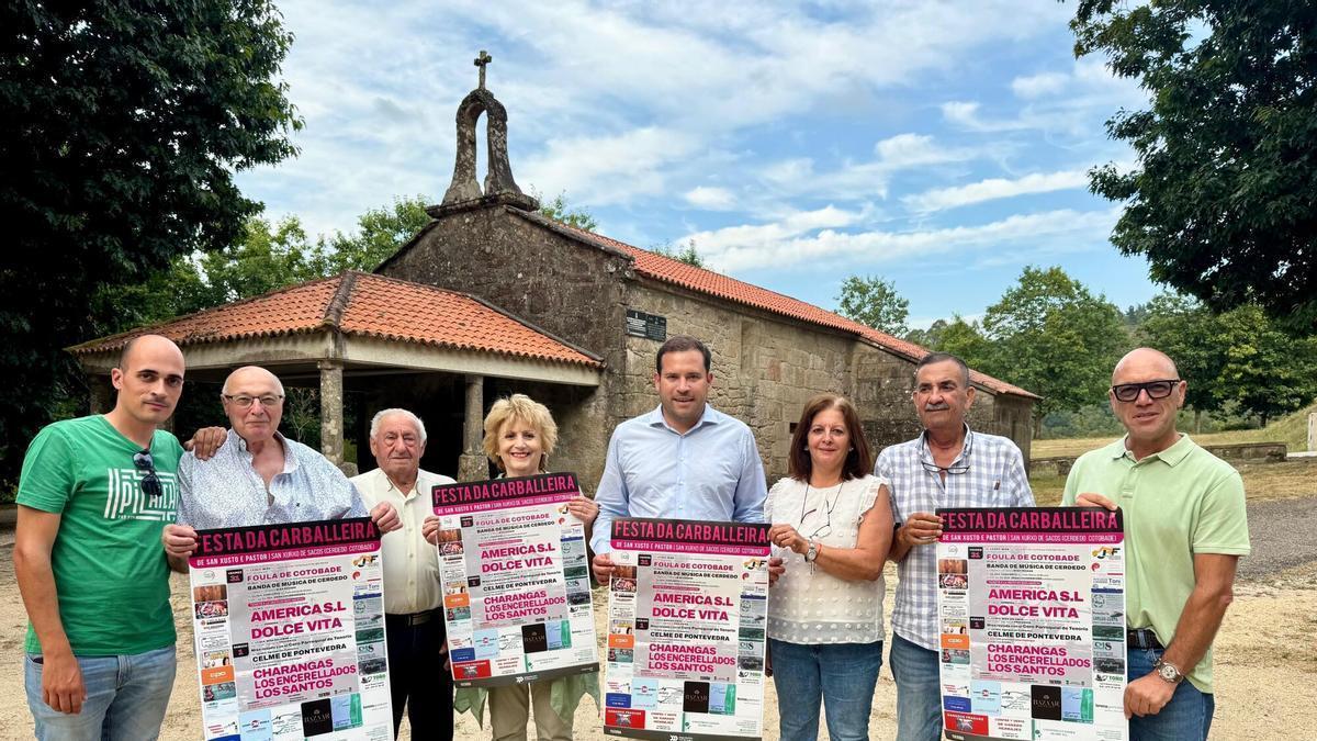 Las fiestas de San Xurxo de Sacos se celebran este viernes y sábado.
