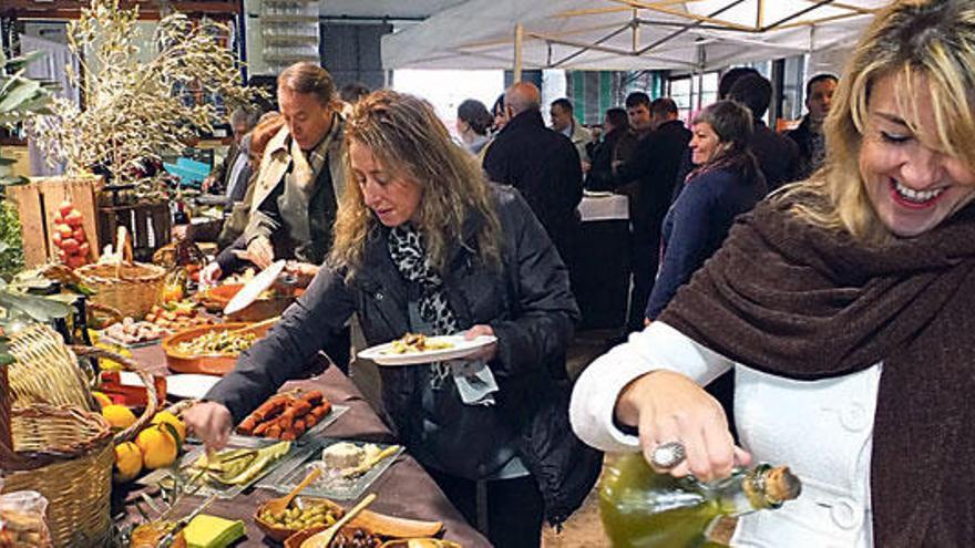 Un momento del acto celebrado en Sóller.