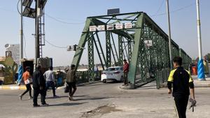 Iraq Irak 2023 Faluya puente rio eufrates FOTO: Joan Cañete Bayle