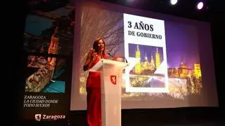 Estos son los tres anuncios de Natalia Chueca al cumplirse los tres años de su Gobierno al frente de Zaragoza