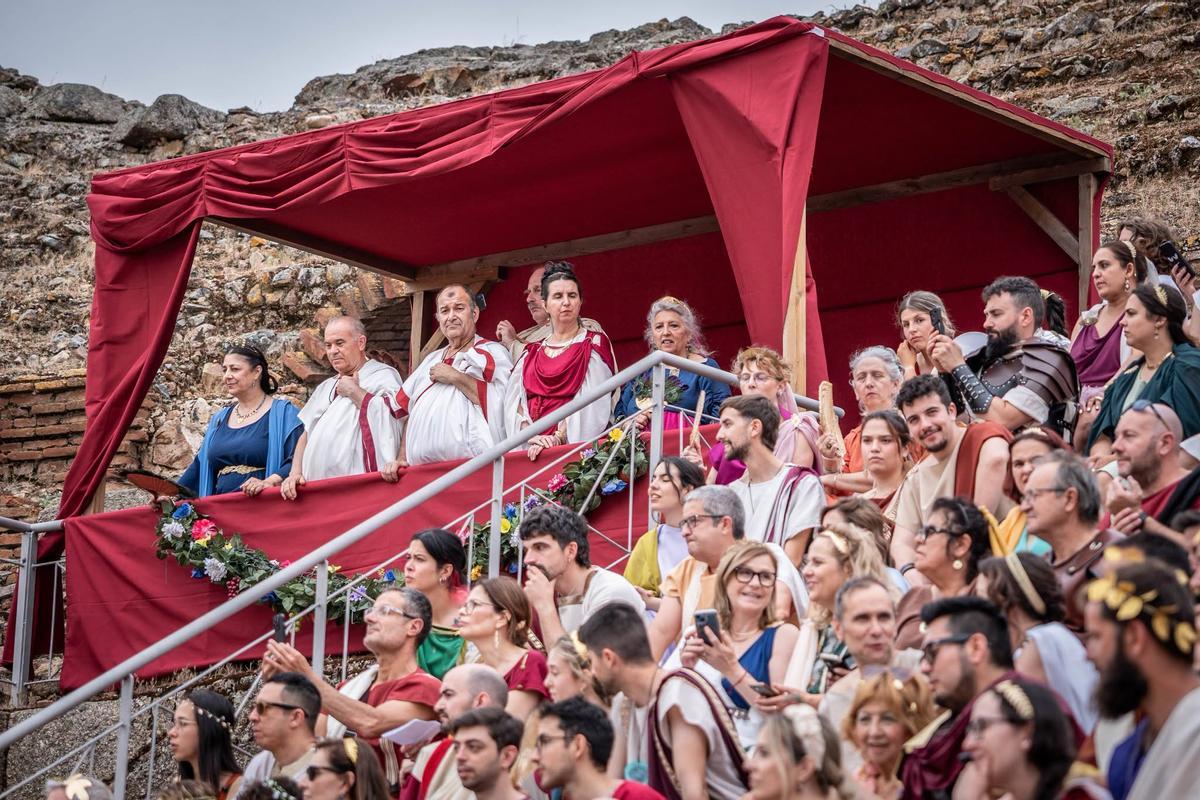 Fotogalería | Emerita Lvdica devuelve el rugido de los gladiadores al Anfiteatro Romano de Mérida