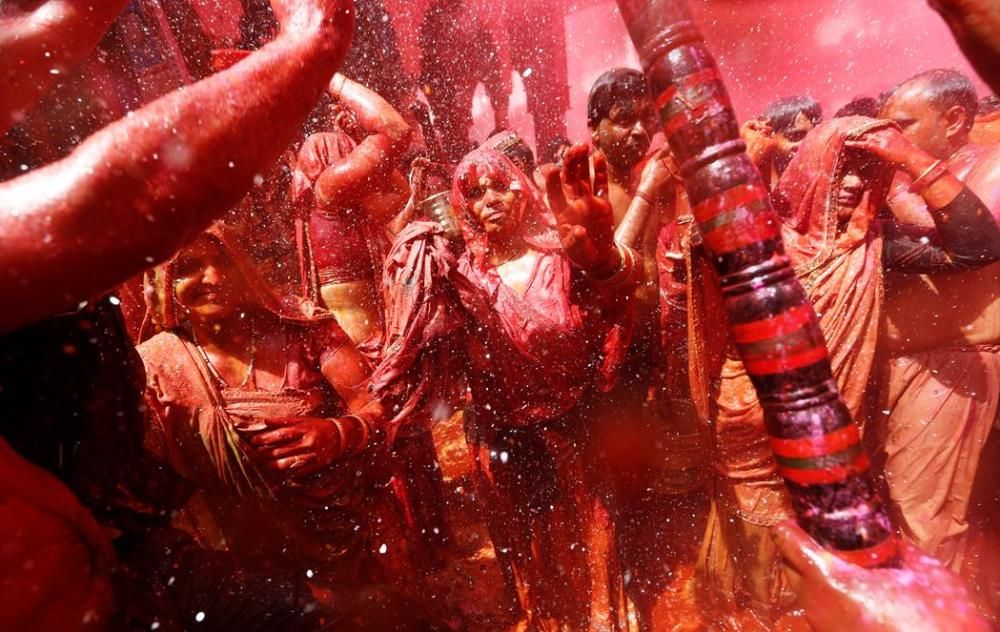 Holi, el festival dels colors, a Kathmandu