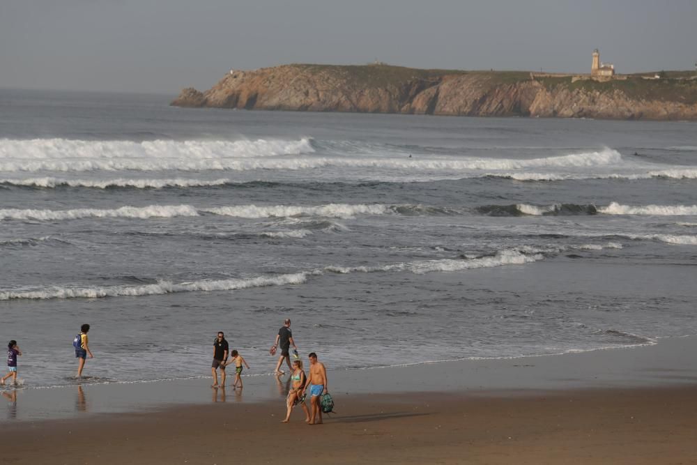 Calor en la playa e Salinas