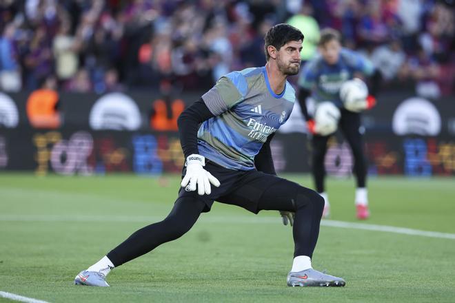 Courtois: "Hice mucho gimnasio en mis vacaciones para estar bien"