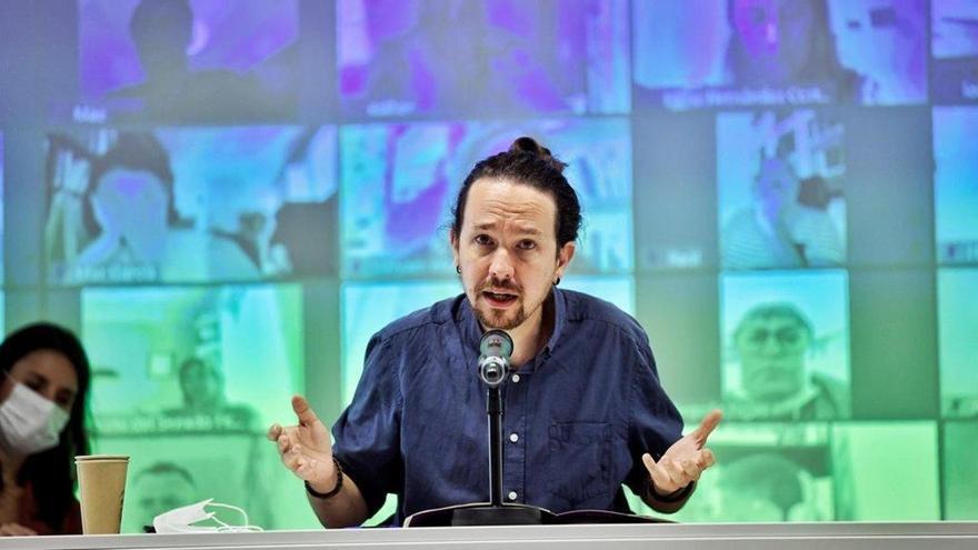 Iglesias carga contra las medidas de Madrid: &quot;Ayuso criminaliza la pobreza&quot;