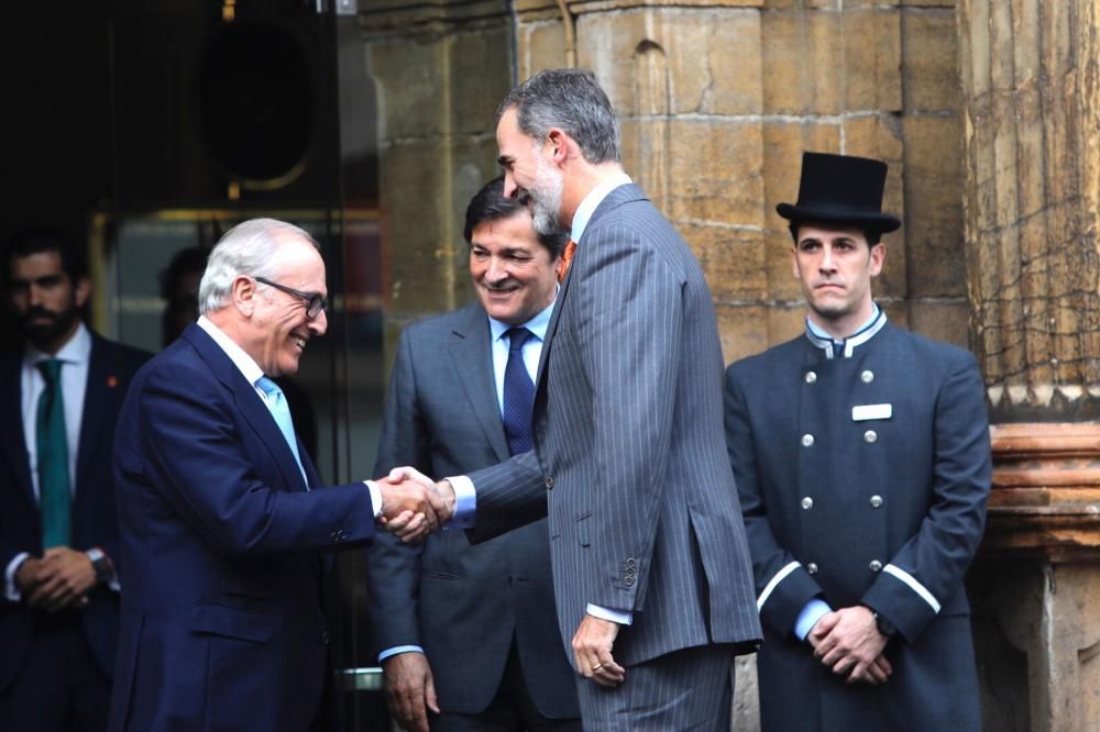 Premios Princesa de Asturias 2018: el Rey llega al