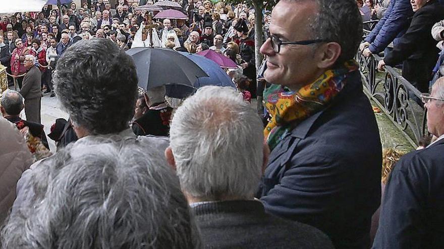 Jesús Vázquez, en un acto celebrado ayer en Ourense. // J. Regal