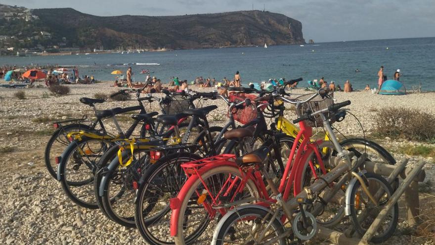 Bicicletas en outlet la playa