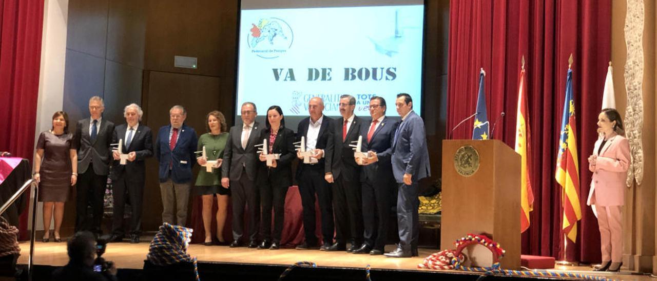 La Generalitat entrega los premios Va de Bous