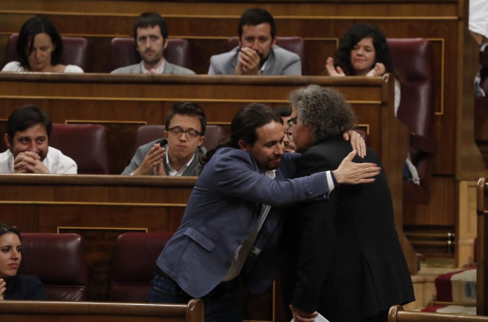 Debate de la moción de censura contra Rajoy