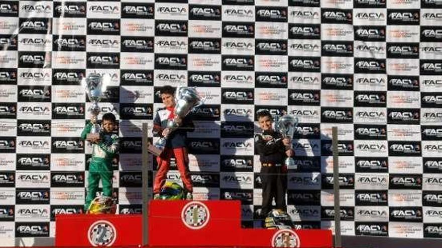 Costoya termina segundo en la Hivern Karting