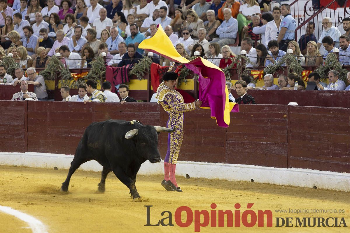 Tercer festejo de la Feria Taurina de Murcia (Talavante, Paco Ureña y Roca Rey), en imágenes