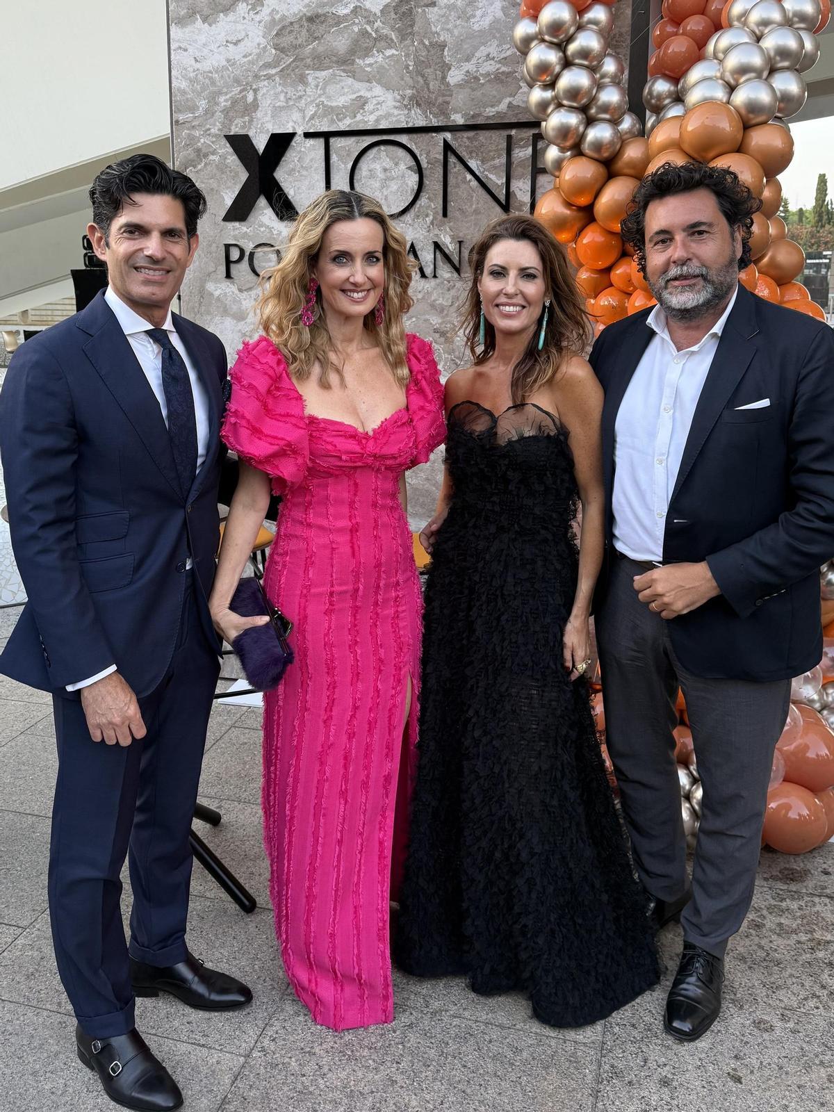 Carlos Pascual, Elena Ravello, María Cosín y Mario Mariner.