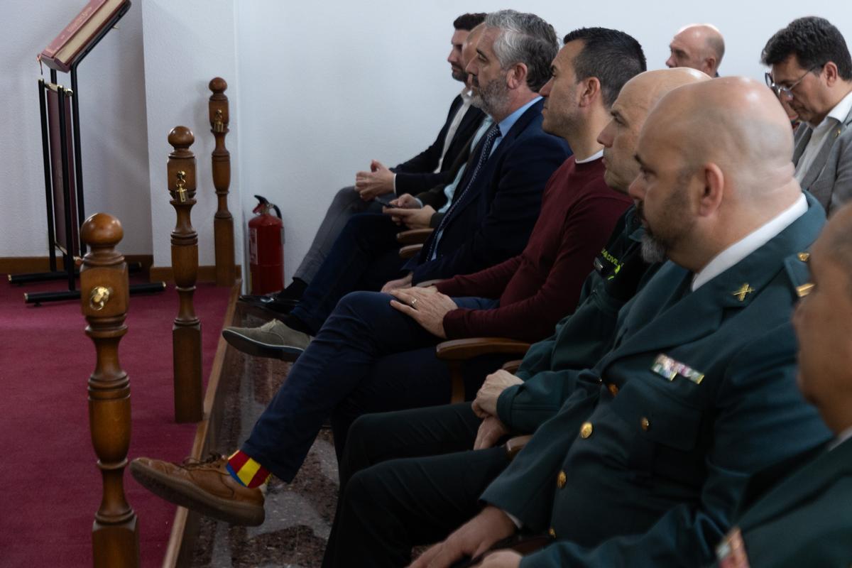 Vicent Mompó lucía estos clacetines tan valencianos en Llocnou de la Corona.