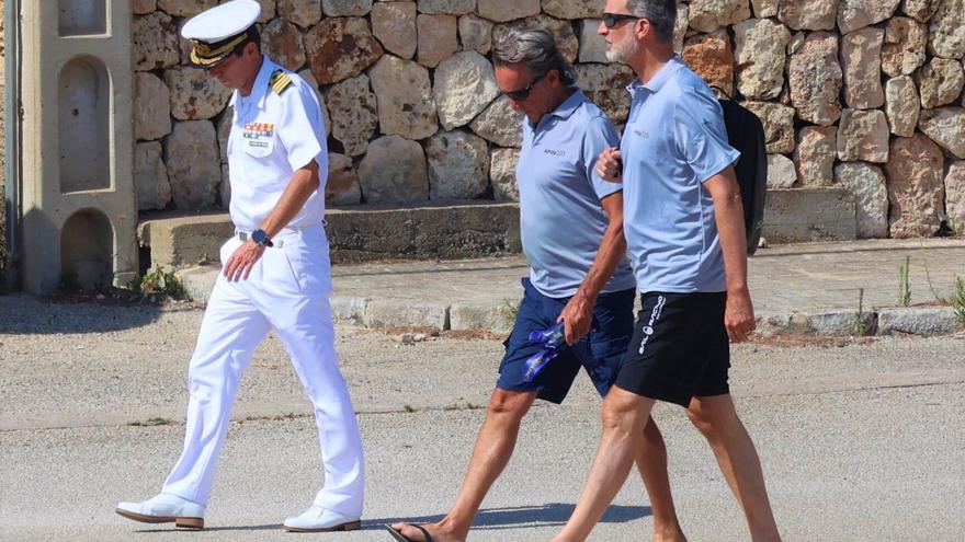 El Rey Felipe continúa con su hoja de ruta en Mallorca