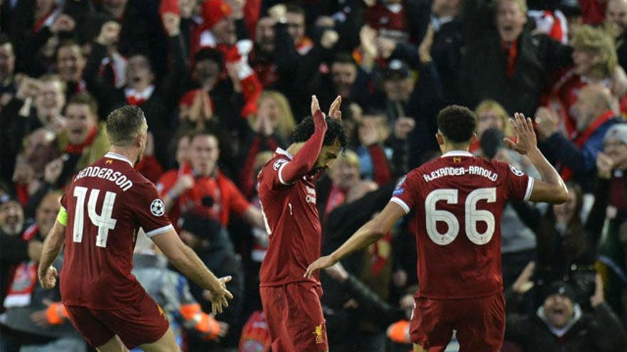 El faraónico gol de Salah que limpió las telarañas de Anfield