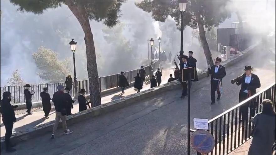 Fiestas de la Virgen de Yecla: bajada de la Patrona del Castillo hasta la ciudad