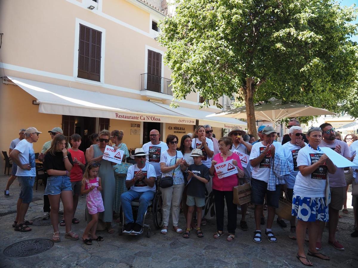 Pollença se moviliza contra las plantas de baterías de litio