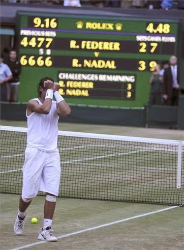 Las mejores imágenes de la histórica victoria de Nadal en Wimbledon