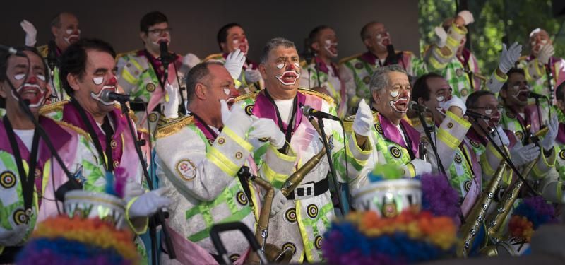 Carnaval: actuaciones de cierre de la fiesta de la Afilarmónica Ni Fu Ni Fa y la Zarzuela.Jesus Adan  | 01/03/2020 | Fotógrafo: Carsten W. Lauritsen