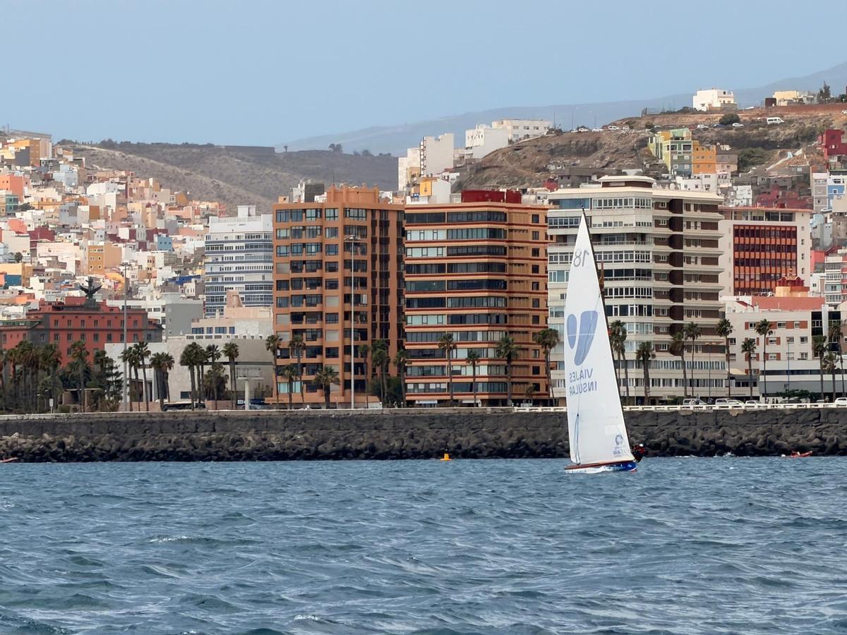 Tercera jornada del Campeonato Aguas de Teror de vela latina