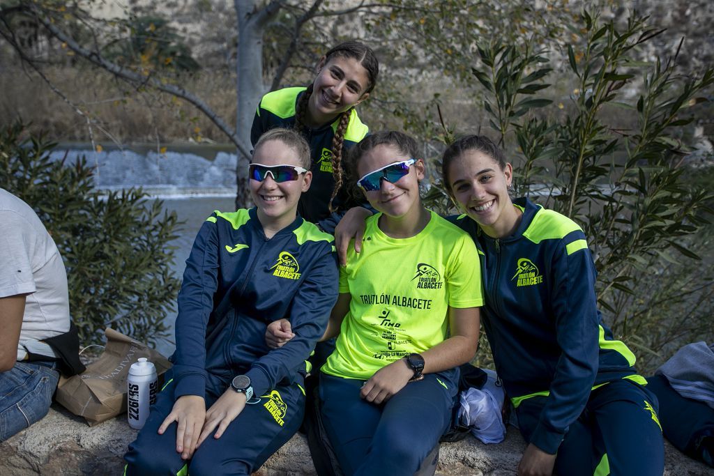 Duatlón en el campo de fútbol de Archena