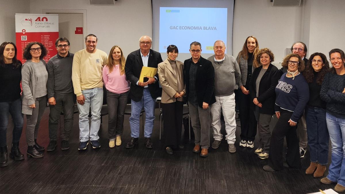 Assistents a la primera trobada per avançar en projectes d'economia blava.