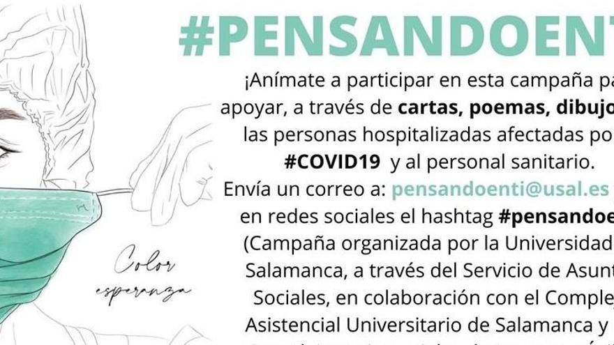 Colabora: envía cartas, dibujos o poemas a los enfermos y sanitarios de Zamora para darles ánimo