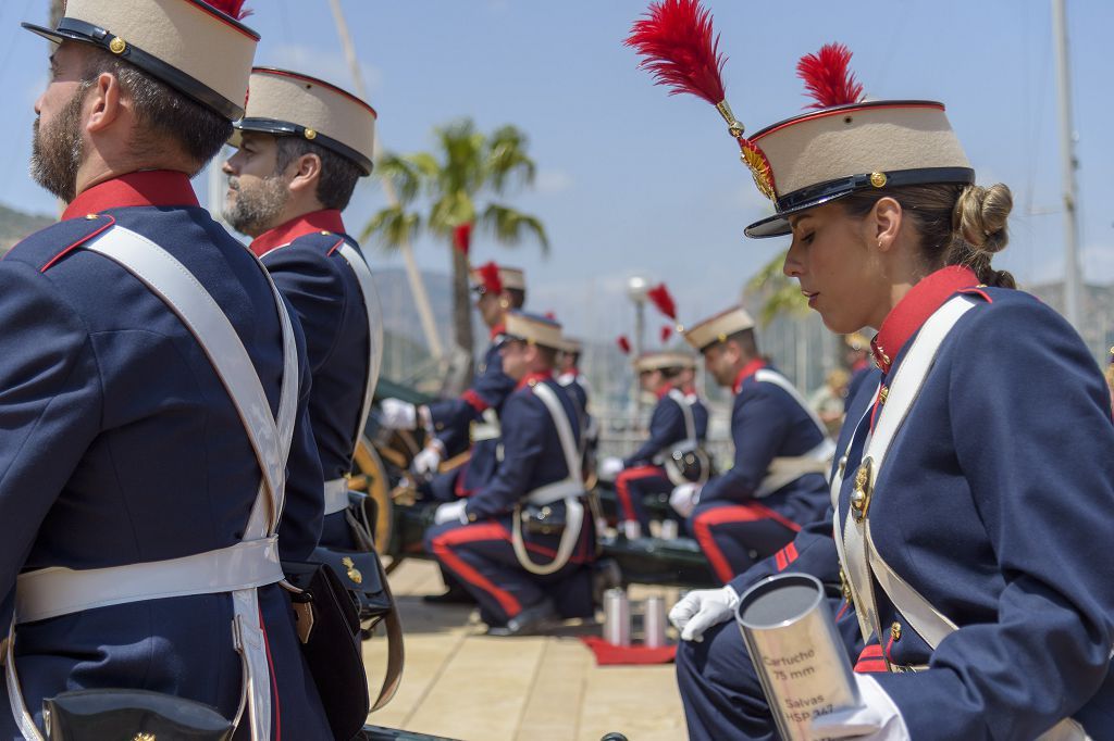 Emotivo homenaje a los héroes del 2 de mayo de 1808 en Cartagena