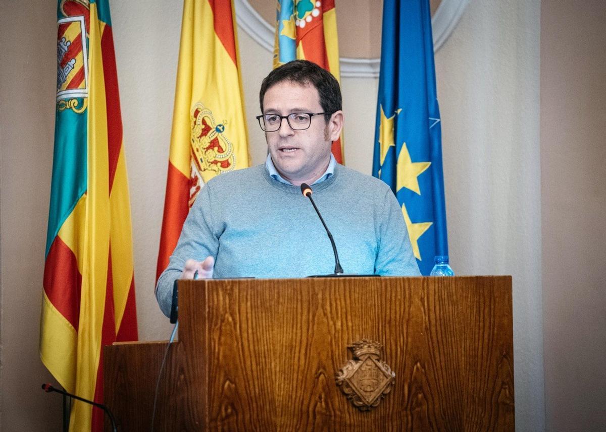 Ignasi Garcia, portaveu de Compromís a l'Ajuntament de Castelló.