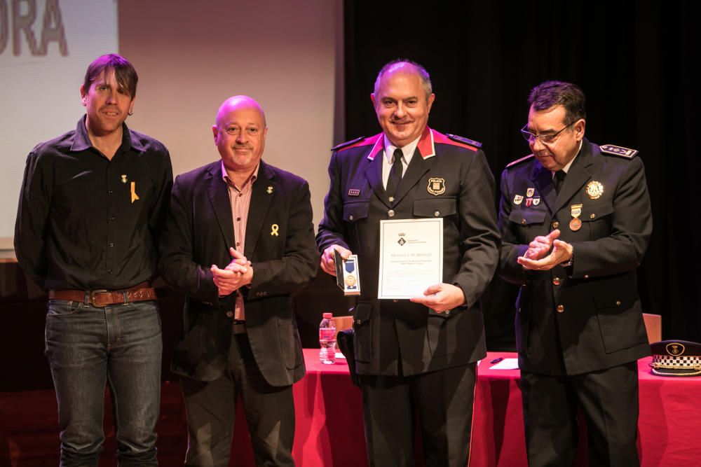 Primera festa de la Policia Local de Santa Coloma de Farners