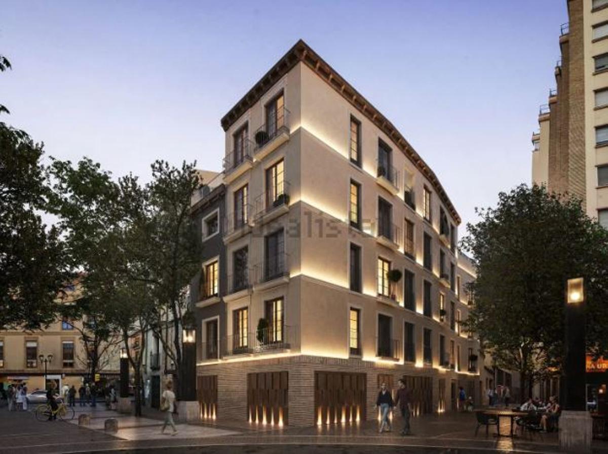 Exterior del nuevo edificio.